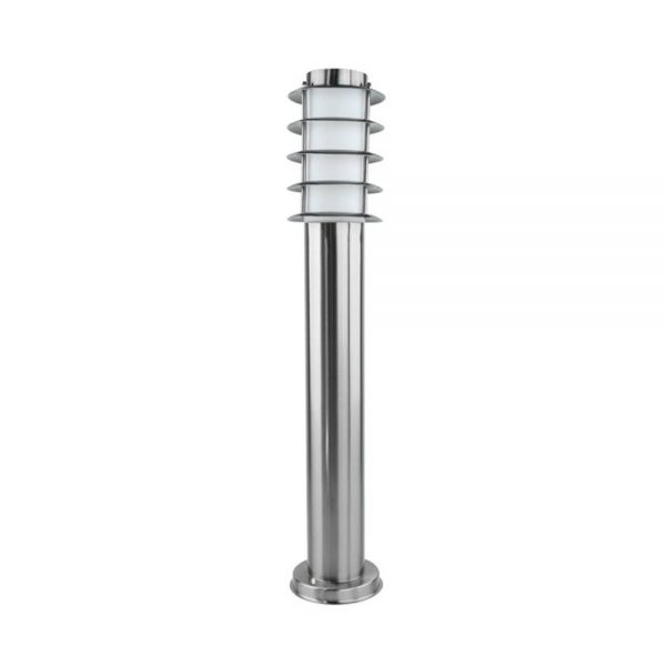LUMINARIO MONTAJE  EXTERIOR POSTE ACERO INOXIDABLE PLATA BPS-010S2