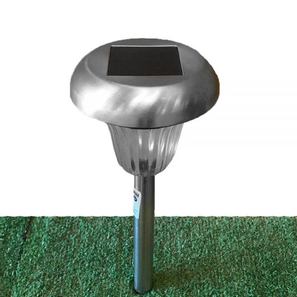 ESTACA LED 5W PANEL SOLAR LUZ BLANCA 1057 - Imagen 2