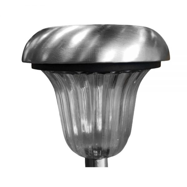 ESTACA LED 5W PANEL SOLAR LUZ BLANCA 1057 - Imagen 3