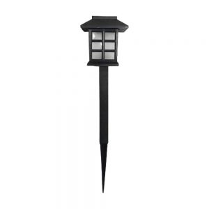 ESTACA LED 5W PANEL SOLAR LUZ CALIDA 8596