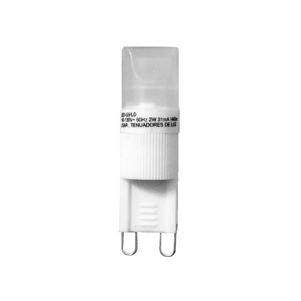 FOCO PIN LED G9 ATENUABLE LUZ BLANCA 110V/130V LED-G9/LD