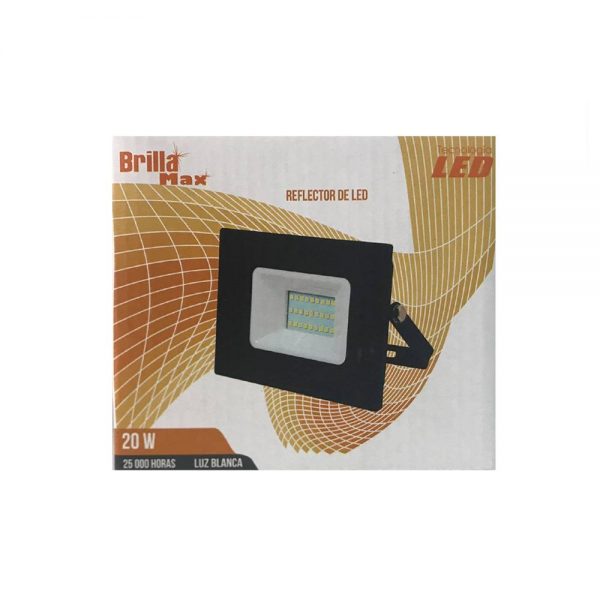 REFLECTOR LED 20W LUZ BLANCA 100-240V 6500K 57163 - Imagen 4