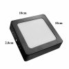 PANEL LED CUADRADO NEGRO SOBREPONER 6W 85V/265V ACRUX6W65KN - Imagen 3