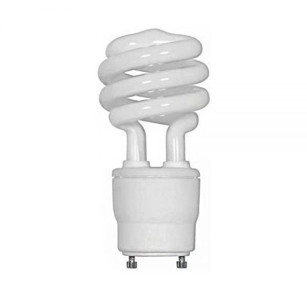 FOCO AHORRADOR ESPIRAL LUZ BLANCA 13W GU24 120V