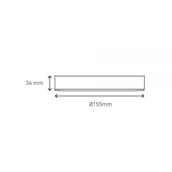 PANEL LED SOBREPONER 9W LUZ NEUTRA ATENUABLE L6377-1I0 - Imagen 2