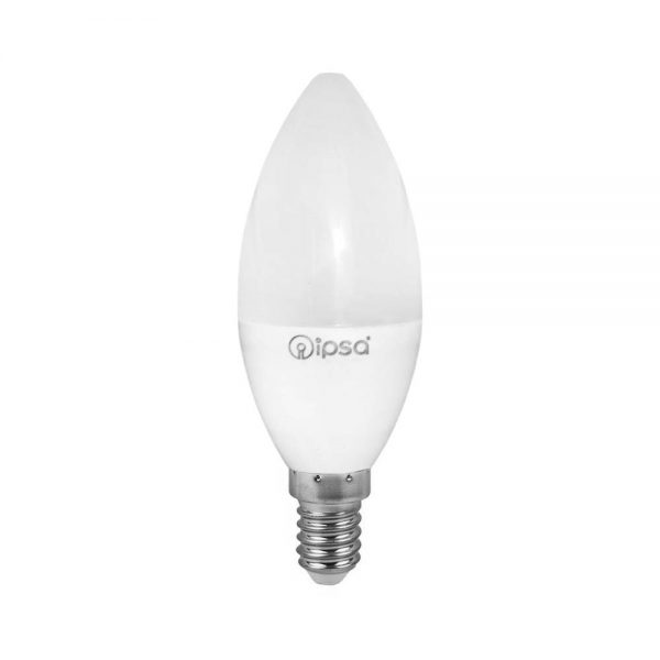 FOCO TIPO VELA LUZ CALIDA E12 4W 100-240V LED-VE12/BC