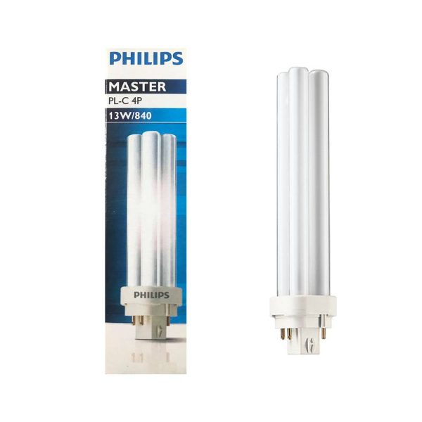 FOCO LUZ BLANCA NEUTRA BASE G24q1 13W PL-C4P - Imagen 2