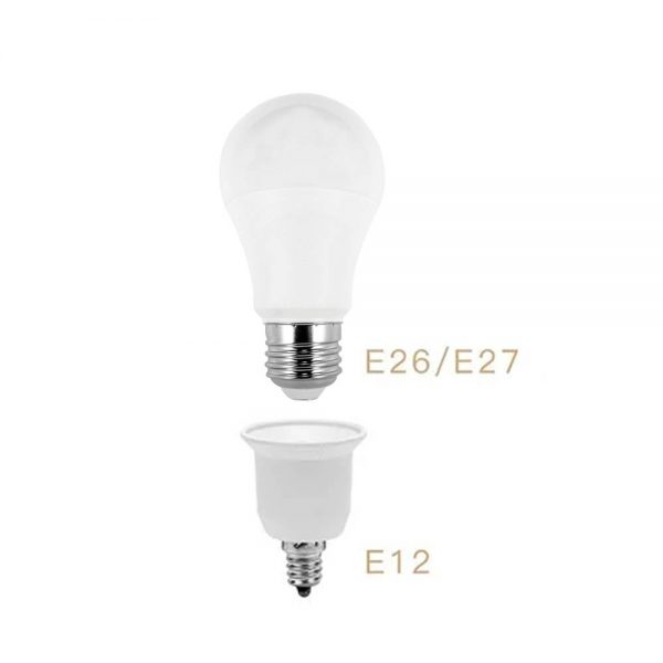 SOCKET ADAPTADOR BASE E12 A E26/27 E12SOCKET - Imagen 3