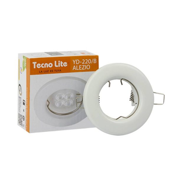 SPOT EMPOTRADO FIJO COLOR BLANCO YD-220/B - Imagen 3