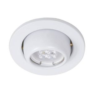 SPOT EMPOTRADO DIRIGIBLE BLANCO PARA MR16 YD-345/B