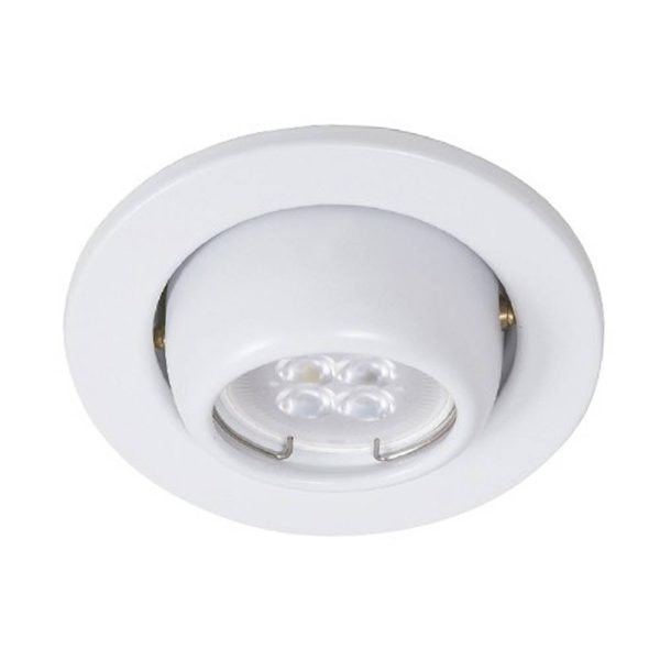 SPOT EMPOTRADO DIRIGIBLE BLANCO PARA MR16 YD-345/B