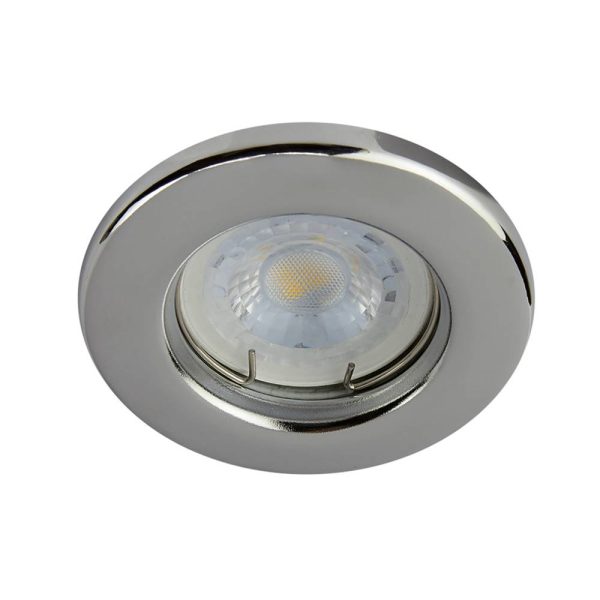 SPOT EMPOTRADO FIJO COLOR CROMADO YD-220/CR