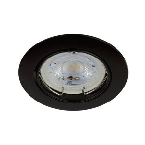 SPOT EMPOTRADO DIRIGIBLE NEGRO YD-330/N