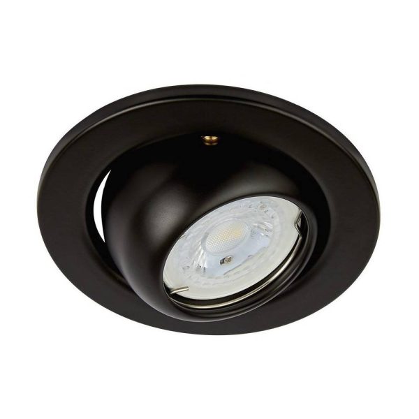 SPOT EMPOTRADO DIRIGIBLE NEGRO PARA MR16  YD-345/N - Imagen 2