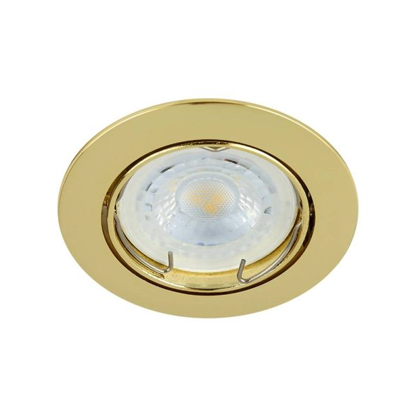 SPOT EMPOTRADO DIRIGIBLE ORO YD-330/O