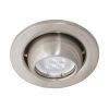 SPOT EMPOTRADO DIRIGIBLE SATINADO PARA MR16 YD-345/S