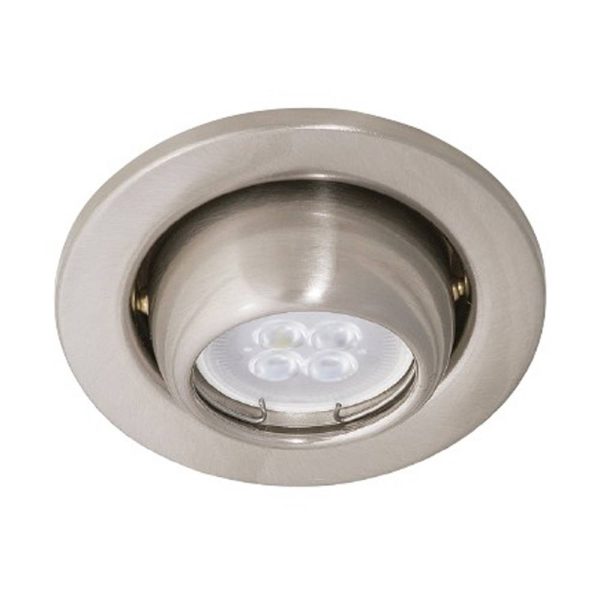 SPOT EMPOTRADO DIRIGIBLE SATINADO PARA MR16 YD-345/S