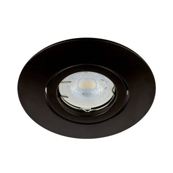 SPOT EMPOTRADO NEGRO PARA MR16 YD-360/N
