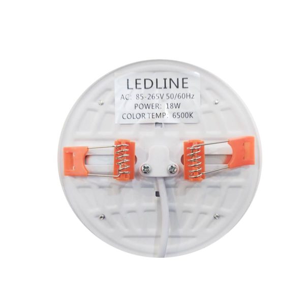 SPOT DE SOBREPONER BRACKET AJUSTABLE 18W 85V/265V LEDLINE18W - Imagen 2