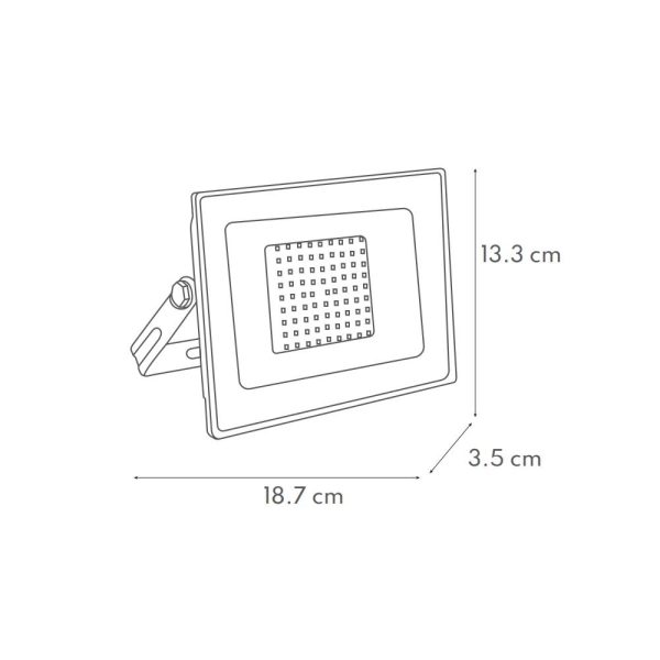 REFLECTOR 30W MULTICOLOR RGB 100-240V 57199 - Imagen 3
