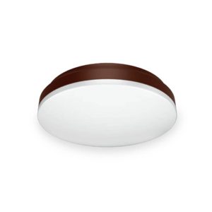 LAMPARA SOBREPONER REDONDA CAFE LUZ BLANCA 14W CL 200 L5213-830