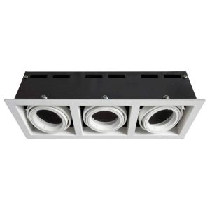 SPOT LED EMPOTRADO TRIPLE ISIS III BLANCO L5962-100