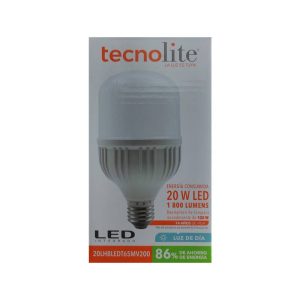 FOCO DE LED ALTA POTENCIA 20W 100/240V E27 20LHBLEDT65MV200
