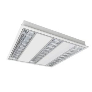 GABINETE LED OFICINAS T5 3X9W 60X60 EMPOTRAR 100-305V L6033-130