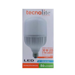FOCO DE LED ALTA POTENCIA 30W 100/240V E27 30LHBLEDT65MV200