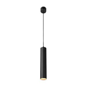 LAMPARA DECORATIVA NEGRA PARA SUSPENDER GU10 120V