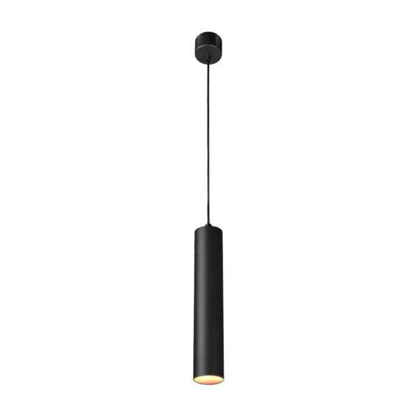 LAMPARA DECORATIVA NEGRA PARA SUSPENDER GU10 120V