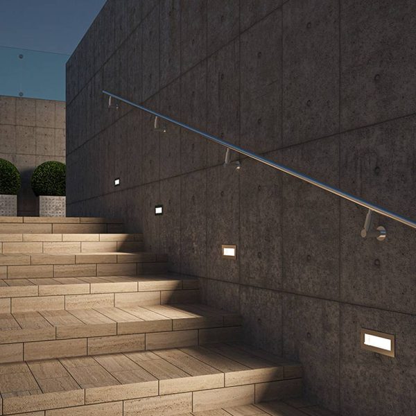 LAMPARA LED CORTESIA IP65 ALUMINIO LUZ CALIDA 1W ML-3701.A - Imagen 3