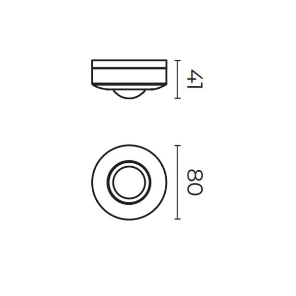SENSOR DE MOVIMIENTO PARA TECHO SOBREPONER ILLUX SE-2102.B - Imagen 2