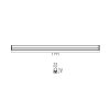 REGLETA LED 18W 120CM 6500K SOBREPONER 100-277V TL-1513.B65 - Imagen 2