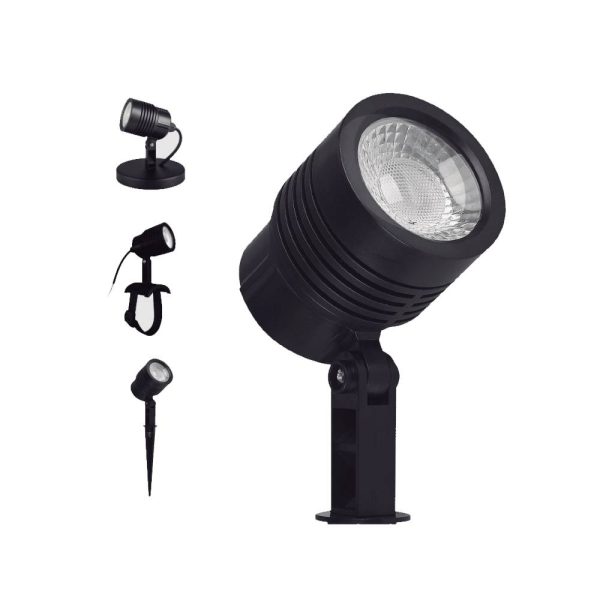 ESTACA LED MULTIFUNCIONAL 6W IP65 3 COLORES YARDLIGHT EME-0010