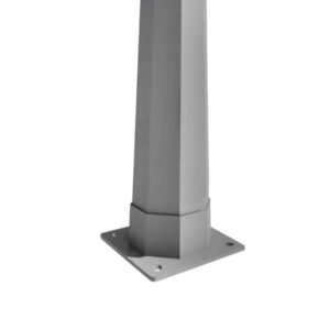 POSTE DE ACERO CONICO OCTAGONAL