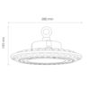 CAMPANA LED INDUSTRIAL TIPO UFO 100W IPSA HB-UFOLED/100W - Imagen 2