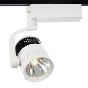 SPOT DIRIGIBLE DE RIEL BLANCO 30W 3500K 11-3001-01/WW