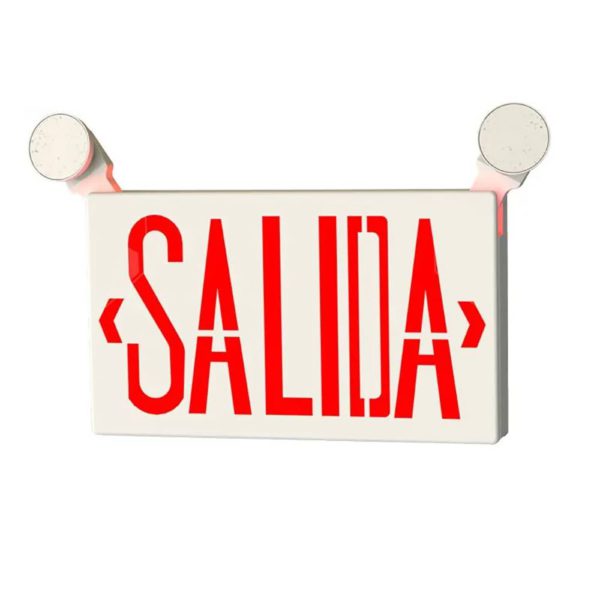 LUMINARIA INTERIOR DE USO COMERCIAL CC-SE-860L ¨SALIDA¨ 120V – 277V BATERIA Ni-Cd 3W