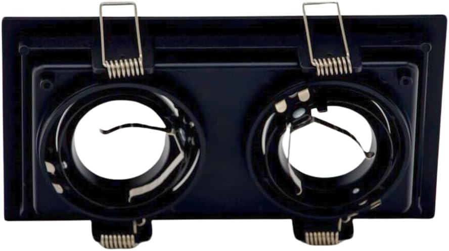 SPOT EMPOTRABLE DIRIGIBLE ADE-110 DOBLE NEGRO BASE GU10 - Imagen 3